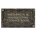 3-Line Room Sign
