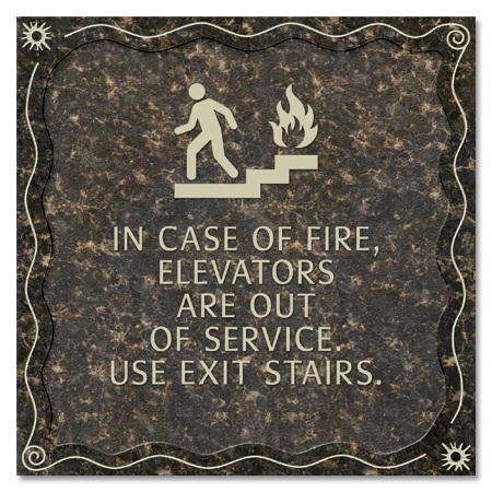 In Case Of Fire...