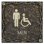 Men - Male & Handicap Accessible Symbols