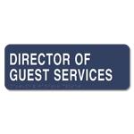 2-Line Room Sign