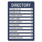 Directory Sign - 10 Panel