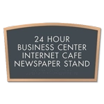 4-Line Room Sign