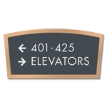 2-Line Directional Sign