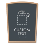 2-Line Custom Symbol Sign