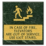 In Case Of Fire Emergency...