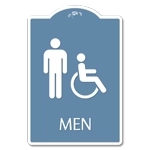 Men w/ Male Handicap Symbols