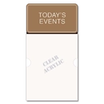 3-Line Custom Info w/Insert Slot