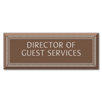 2-Line Room Sign
