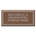 3-Line Room Sign