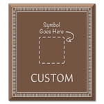 1-Line Custom Symbol Sign
