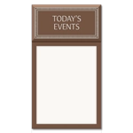 2-Line Informational Sign w/Insert Slot