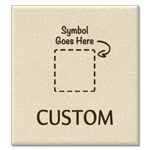 1-Line Custom Regulatory w/Symbol