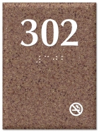 Room Number - No Smoking