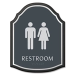 Restroom w/ Unisex Symbols