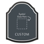 1-Line Custom Symbol Sign