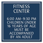 8-Line Custom Room Sign