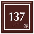 Room Number - No Smoking