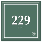 Room Number - No Smoking