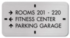 3-Line Directional Sign