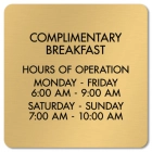 8-Line Informational Sign