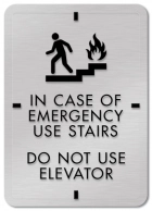 In Case of Fire...Use Stairs
