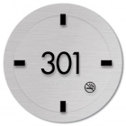 Room Number Sign - No Smoking