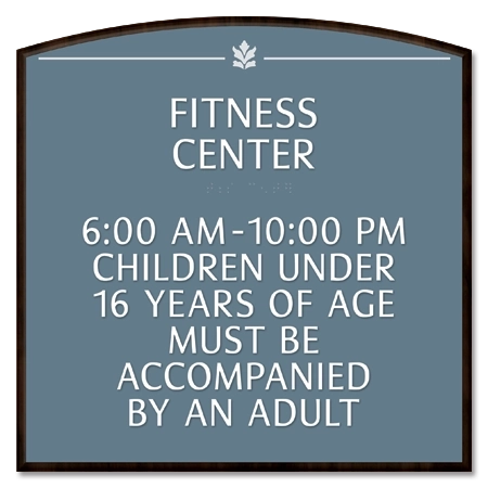 8-Line Custom Room Sign