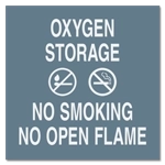 Oxygen Storage/No Smoking