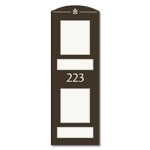 Room Number Sign - 2 Picture