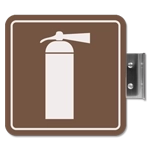 Perpendicular Overhead - Fire Extinguisher
