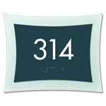 Room Number Sign Room Number Sign