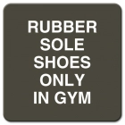 Rubber Sole Shoes Only