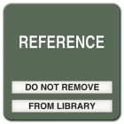 4-Line 2-Slot  Library Sign
