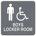 Boys Locker Room - Accessible
