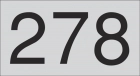 4" Exterior Room Number