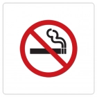 No Smoking (Symbol Only) - Black