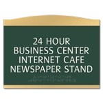 4-Line Custom Room Sign