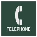 Telephone with Symbol