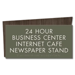 4-Line Room Sign