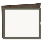 Message/Evac Holder for 8.5" x 11" Paper