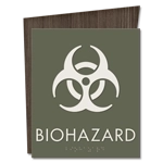 Biohazard Sign w/Symbol