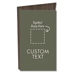 2-Line Custom Symbol Sign