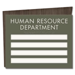 4 Slot Suite/Dept. ID Sign