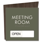 2-Line Sliding Panel Sign