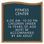 9-Line Room Sign