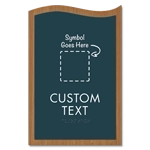 2-Line Custom Symbol Sign