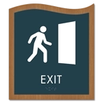 Exit Sign w/Symbols