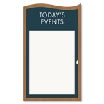 2-Line Informational Sign w/Insert Slot