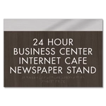 4-Line Room Sign