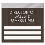 3 Slot Suite/Dept. ID Sign